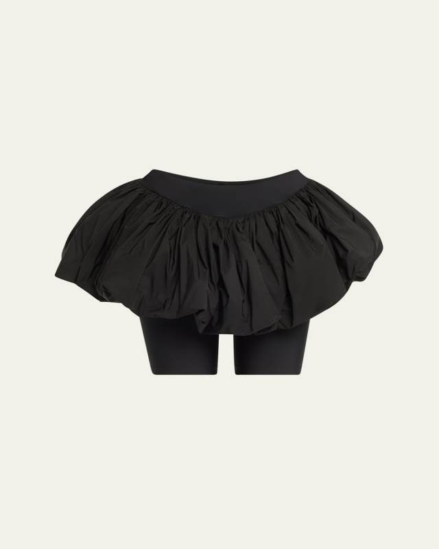 Pouf Skirt with Under Shorts